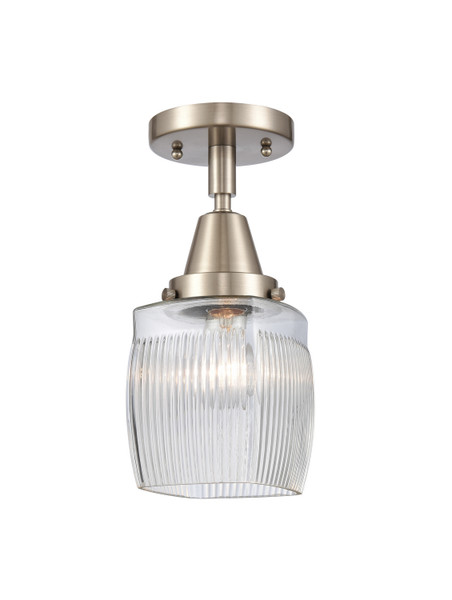 Innovations - 447-1C-SN-G302-LED - LED Flush Mount - Caden - Brushed Satin Nickel