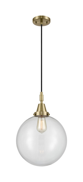 Innovations - 447-1P-AB-G202-12 - One Light Mini Pendant - Caden - Antique Brass