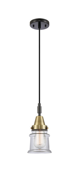 Innovations - 447-1P-BAB-G182S - One Light Mini Pendant - Caden - Black Antique Brass