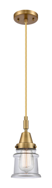 Innovations - 447-1P-BB-G182S - One Light Mini Pendant - Caden - Brushed Brass