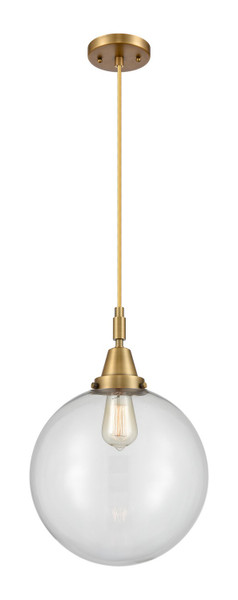 Innovations - 447-1P-BB-G202-12 - One Light Mini Pendant - Caden - Brushed Brass