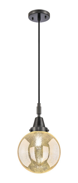 Innovations - 447-1P-BK-G208-8 - One Light Mini Pendant - Caden - Matte Black