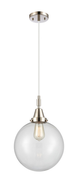 Innovations - 447-1P-PN-G202-10 - One Light Mini Pendant - Caden - Polished Nickel