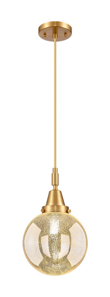 Innovations - 447-1P-SG-G208-8 - One Light Mini Pendant - Caden - Satin Gold