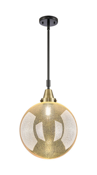 Innovations - 447-1S-BAB-G208-12 - One Light Mini Pendant - Caden - Black Antique Brass