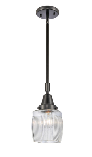 Innovations - 447-1S-BK-G302-LED - LED Mini Pendant - Caden - Matte Black