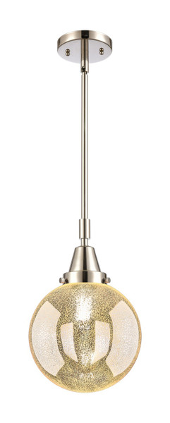 Innovations - 447-1S-PN-G208-8 - One Light Mini Pendant - Caden - Polished Nickel