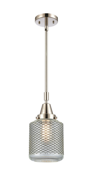 Innovations - 447-1S-PN-G262 - One Light Mini Pendant - Caden - Polished Nickel