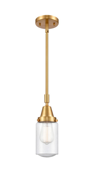 Innovations - 447-1S-SG-G314 - One Light Mini Pendant - Caden - Satin Gold