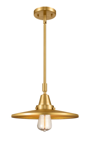 Innovations - 447-1S-SG-MFR-SG-12-LED - LED Mini Pendant - Caden - Satin Gold