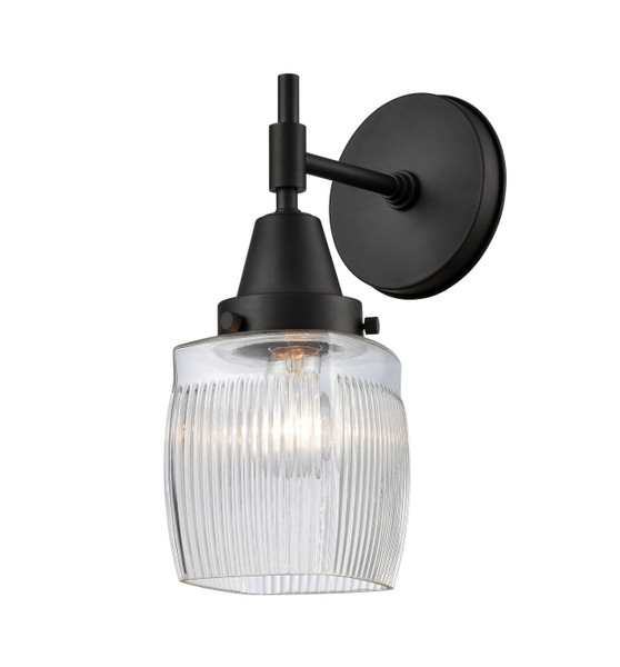 Innovations - 447-1W-BK-G302-LED - LED Wall Sconce - Caden - Matte Black