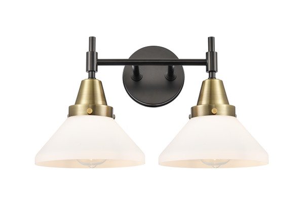 Innovations - 447-2W-BAB-G4471 - Two Light Bath Vanity - Caden - Black Antique Brass