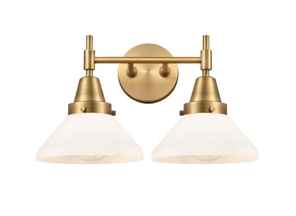 Innovations - 447-2W-BB-G4471 - Two Light Bath Vanity - Caden - Brushed Brass