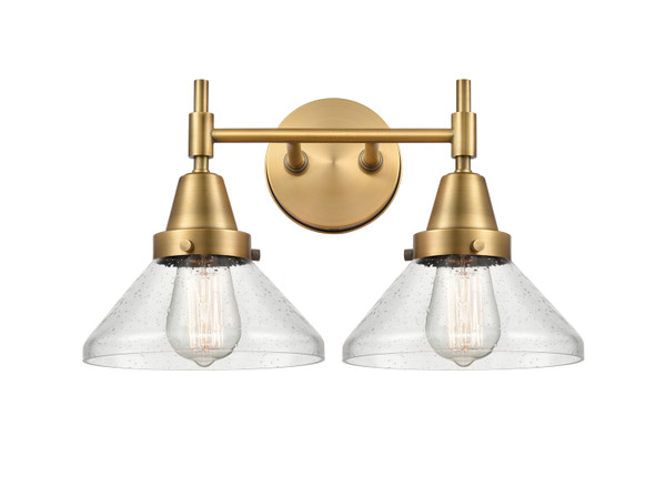 Innovations - 447-2W-BB-G4474 - Two Light Bath Vanity - Caden - Brushed Brass