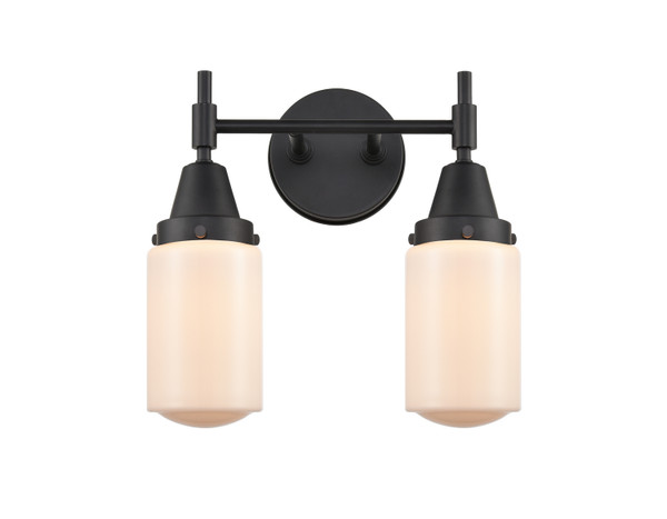 Innovations - 447-2W-BK-G311 - Two Light Bath Vanity - Caden - Matte Black