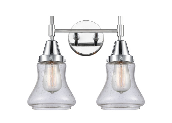 Innovations - 447-2W-PC-G194 - Two Light Bath Vanity - Caden - Polished Chrome
