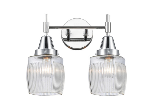 Innovations - 447-2W-PC-G302 - Two Light Bath Vanity - Caden - Polished Chrome