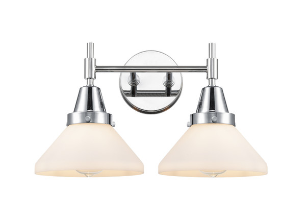 Innovations - 447-2W-PC-W - Two Light Bath Vanity - Polished Chrome