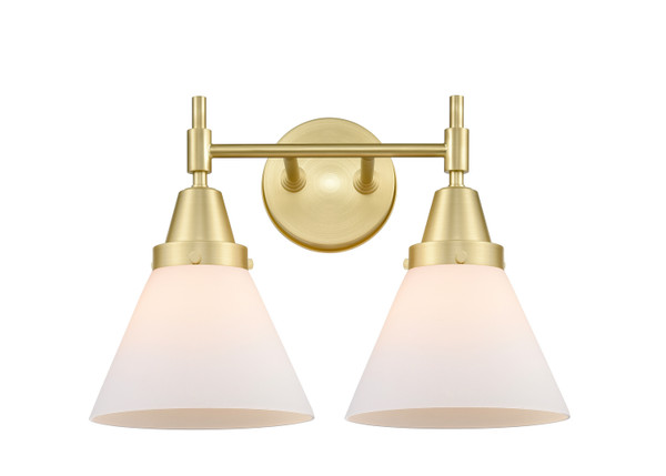 Innovations - 447-2W-SB-G41 - Two Light Bath Vanity - Satin Brass