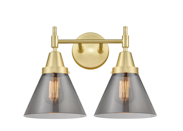 Innovations - 447-2W-SB-G43 - Two Light Bath Vanity - Satin Brass