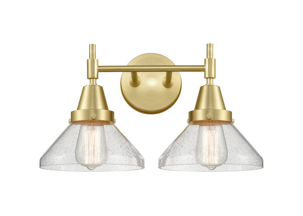 Innovations - 447-2W-SB-G4474 - Two Light Bath Vanity - Satin Brass