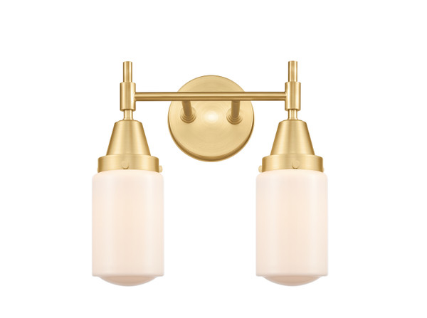 Innovations - 447-2W-SG-G311 - Two Light Bath Vanity - Caden - Satin Gold