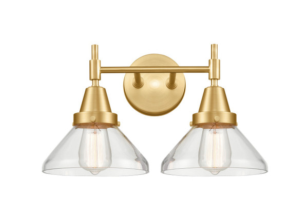 Innovations - 447-2W-SG-G4472 - Two Light Bath Vanity - Caden - Satin Gold