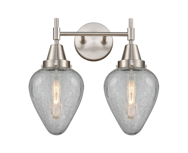 Innovations - 447-2W-SN-G165 - Two Light Bath Vanity - Caden - Satin Nickel
