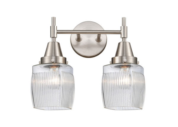 Innovations - 447-2W-SN-G302-LED - LED Bath Vanity - Caden - Satin Nickel