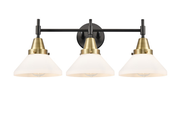 Innovations - 447-3W-BAB-G4471 - Three Light Bath Vanity - Caden - Black Antique Brass