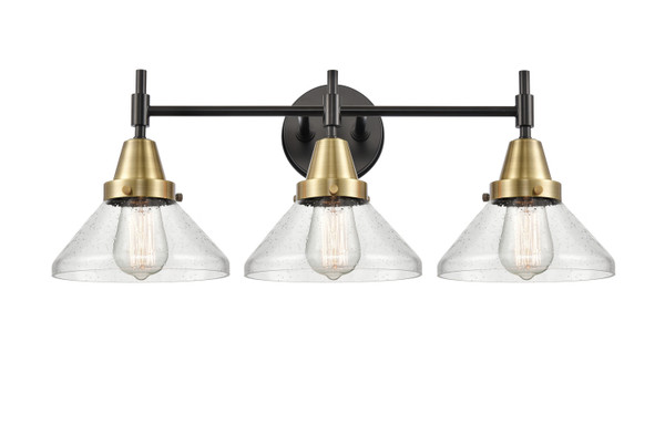 Innovations - 447-3W-BAB-G4474 - Three Light Bath Vanity - Caden - Black Antique Brass