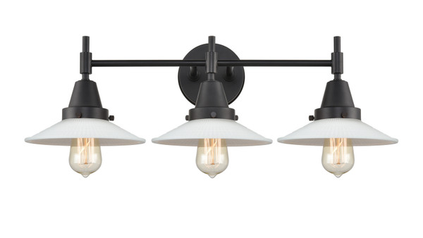 manufacturer_finish:Matte Black|manufacturer_glass:Matte White Halophane|light_output:220.00lm|color_temperature:2200K|cri:99