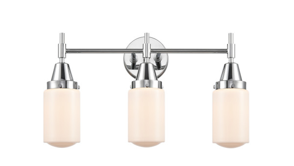 Innovations - 447-3W-PC-G311 - Three Light Bath Vanity - Caden - Polished Chrome