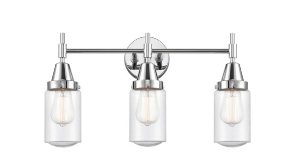 Innovations - 447-3W-PC-G314 - Three Light Bath Vanity - Caden - Polished Chrome
