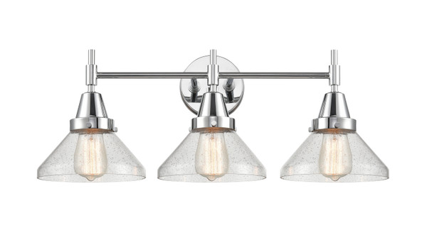 Innovations - 447-3W-PC-G4474 - Three Light Bath Vanity - Caden - Polished Chrome