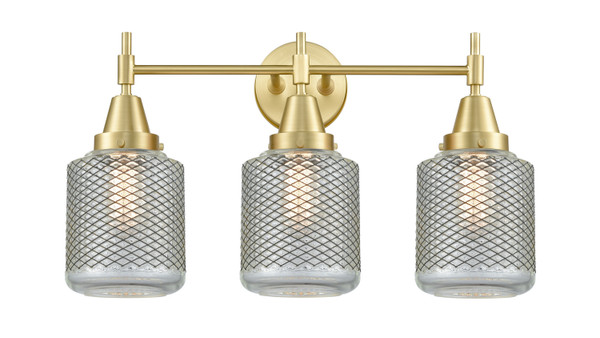 Innovations - 447-3W-SB-G262-LED - LED Bath Vanity - Satin Brass