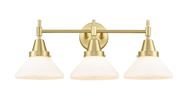 Innovations - 447-3W-SB-G4471 - Three Light Bath Vanity - Satin Brass