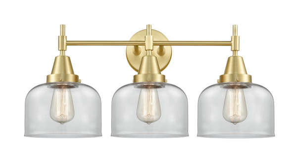 Innovations - 447-3W-SB-G72 - Three Light Bath Vanity - Satin Brass