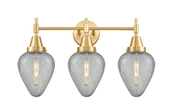 Innovations - 447-3W-SG-G165-LED - LED Bath Vanity - Caden - Satin Gold