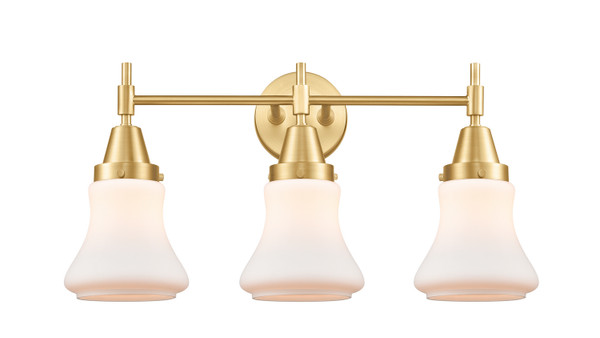 Innovations - 447-3W-SG-G191-LED - LED Bath Vanity - Caden - Satin Gold
