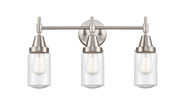 Innovations - 447-3W-SN-G314-LED - LED Bath Vanity - Caden - Satin Nickel