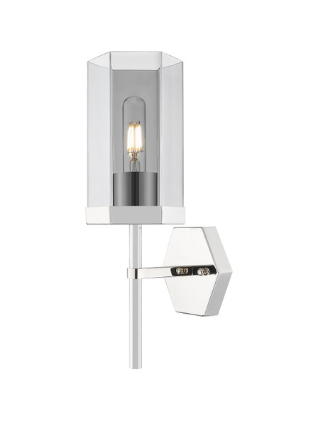Innovations - 463-1W-PN-G463-8SM - One Light Wall Sconce - Downtown Urban - Polished Nickel