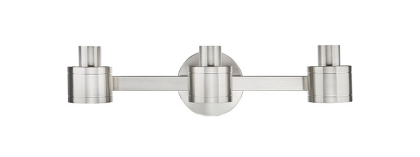 Innovations - 467-3W-SN - Three Light Bath Vanity - Downtown Urban - Satin Nickel