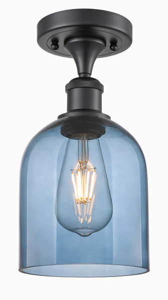 manufacturer_finish:Matte Black|manufacturer_glass:Blue|light_output:220.00lm|color_temperature:2200K|cri:99