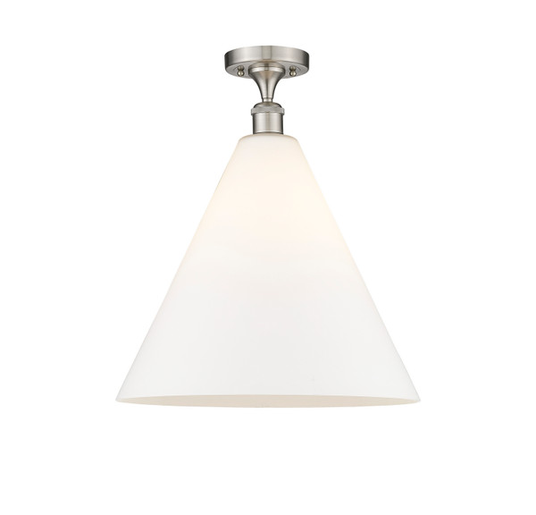 manufacturer_finish:Brushed Satin Nickel|manufacturer_glass:Matte White|light_output:220.00lm|color_temperature:2200K|cri:99
