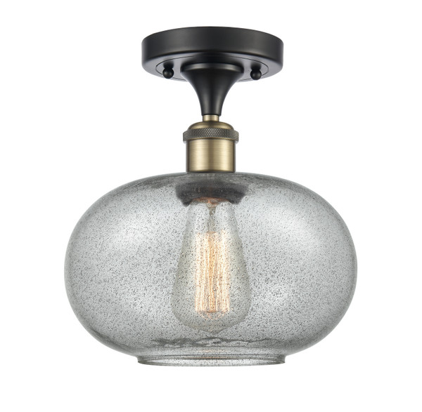 Innovations - 516-1C-BAB-G247 - One Light Semi-Flush Mount - Ballston - Black Antique Brass