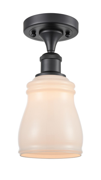 Innovations - 516-1C-BK-G391 - One Light Semi-Flush Mount - Ballston - Matte Black