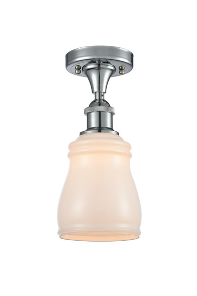 Innovations - 516-1C-PC-G391 - One Light Semi-Flush Mount - Ballston - Polished Chrome