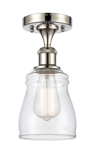 Innovations - 516-1C-PN-G392 - One Light Semi-Flush Mount - Ballston - Polished Nickel