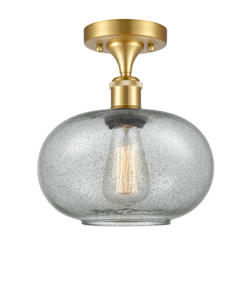 Innovations - 516-1C-SG-G247 - One Light Semi-Flush Mount - Ballston - Satin Gold